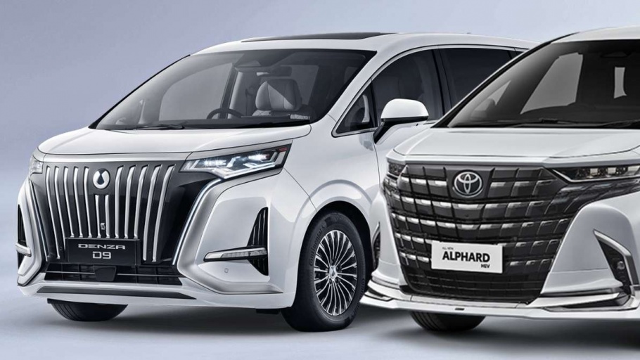 Denza D9 vs Toyota Alphard HEV: Duel MPV Mewah, Siapa Paling Nyaman di Jalan?