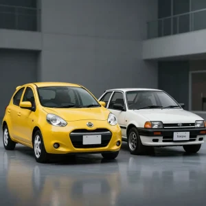 Nissan March dan Toyota Yaris Bakpau: Pilih Mana Motuba Idaman?